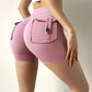BootyBoost - Pocketed Workout Cargo Shorts